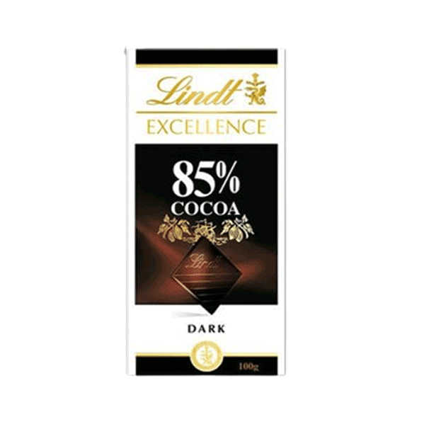 شکلات تلخ تخته ای 85% لینت اکسلنس 100 گرم Lindt Excellence-