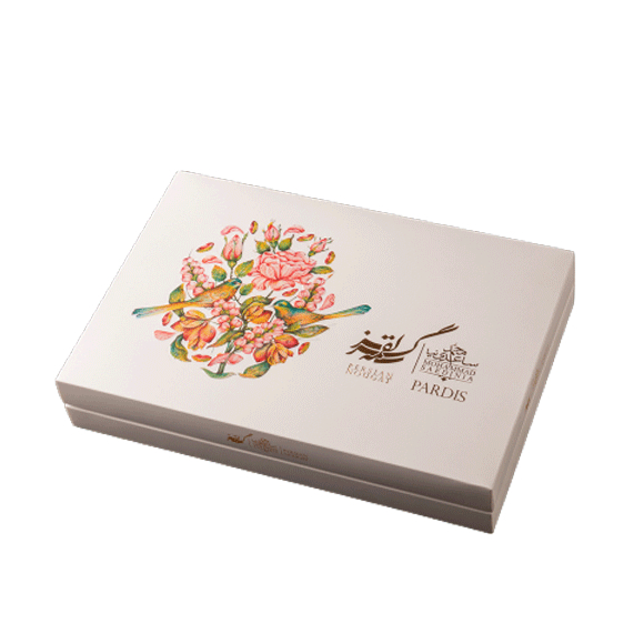 گز لقمه عسلی 25% مغز پسته طرح پردیس ساعدی نیا-