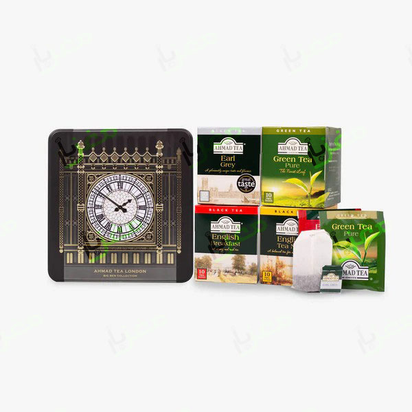 چای کیسه ای احمد مدل ساعت لندن بیگ بن کالکشن 4 بسته 10 عددی BIG BEN COLLECTION-