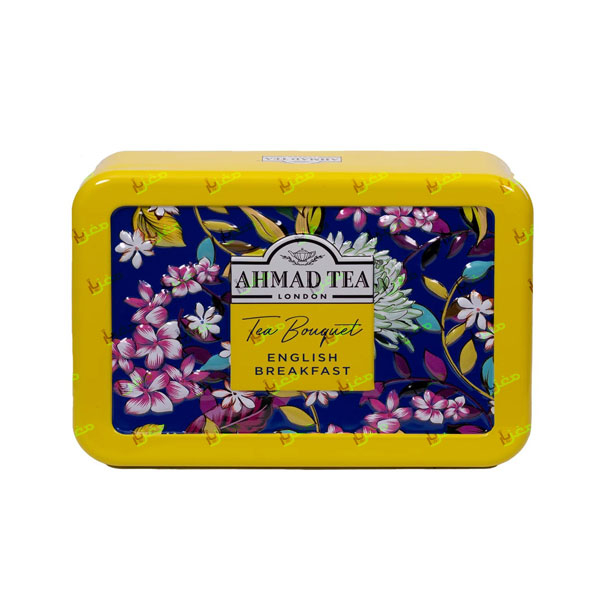 چای سیاه کیسه ای صبحانه احمد 10 عددی Tea Bouquet English Breakfast - 